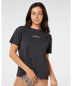 Rip Curl Sunset Luau Ss Surf Lite in WASHED BLACK