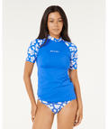 Rip Curl Surf Dreams Ss Upf Top in BLUE