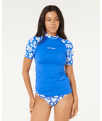 Rip Curl Surf Dreams Ss Upf Top in BLUE