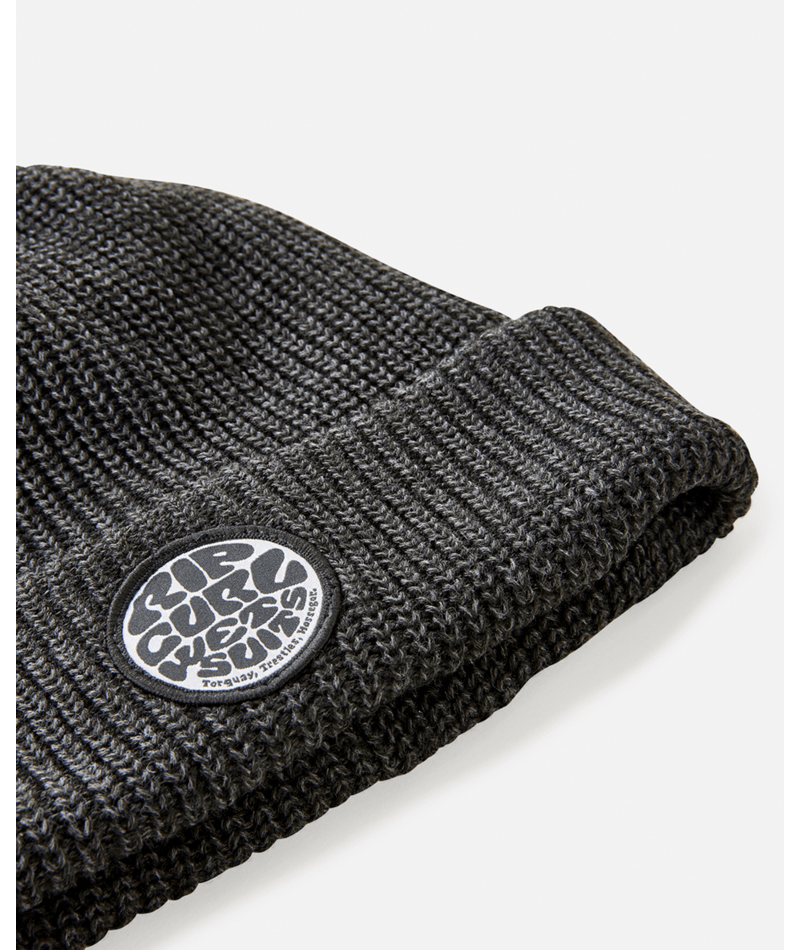 Rip Curl Icons Reg Beanie in BLACK