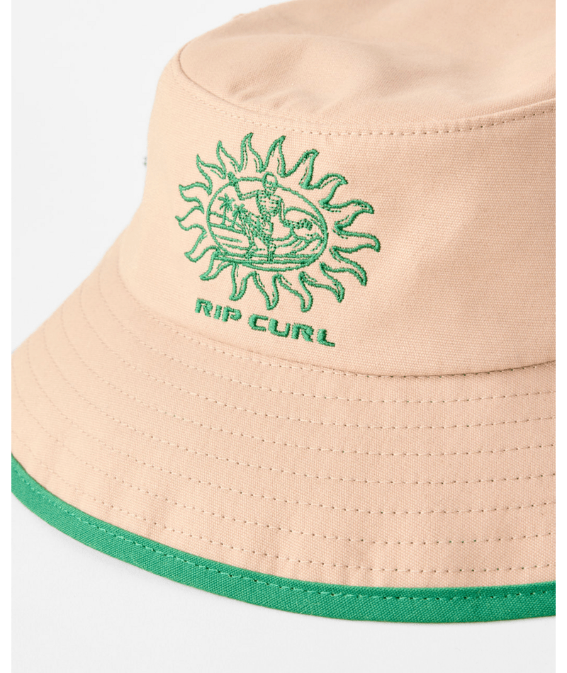 Rip Curl Combo Mid Brim Hat - Boy in KHAKI SAND