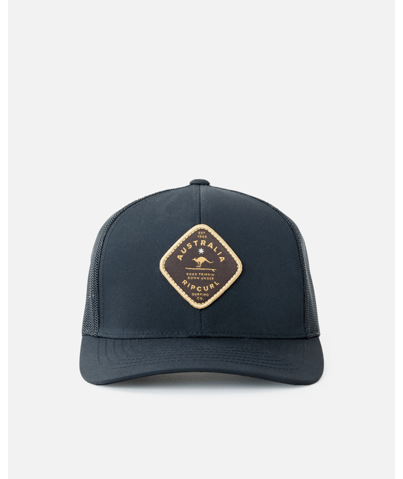 Rip Curl Road Trippin Trucker in BLACK