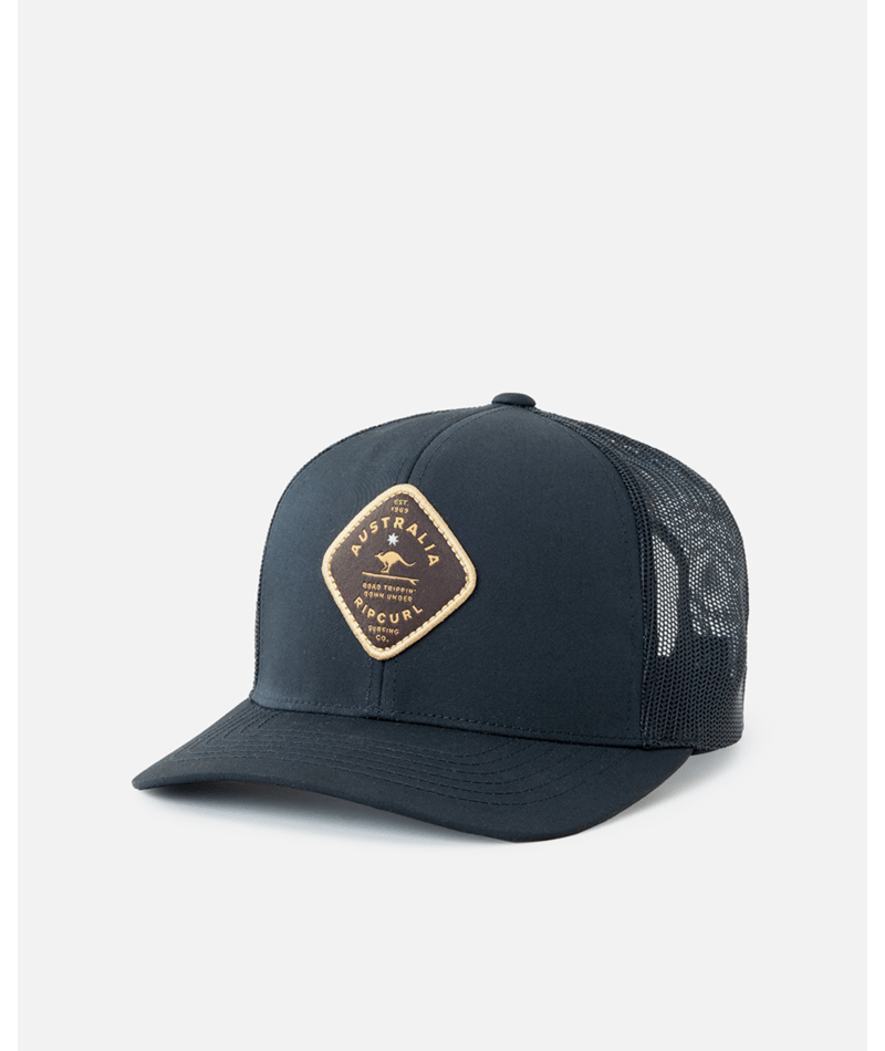 Rip Curl Road Trippin Trucker in BLACK