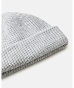 Rip Curl Pill Shallow Beanie in GREY HEATHER