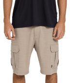 Billabong Mens Scheme X Walkshorts in Khaki