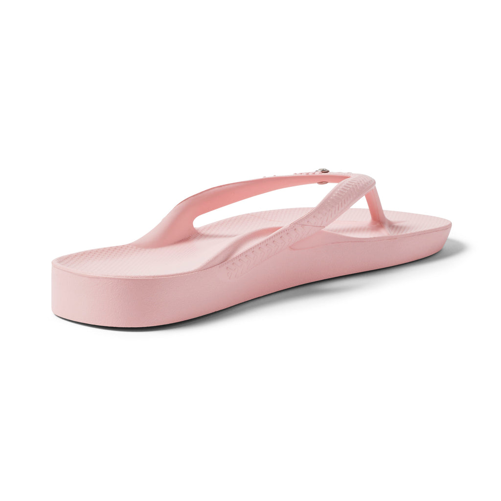 Archies Footwear Arch Support Thongs - Classic - Crystal Pink in Single