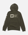 Salty Crew Alpha Color Block Boys Fl in OLIVE STONE