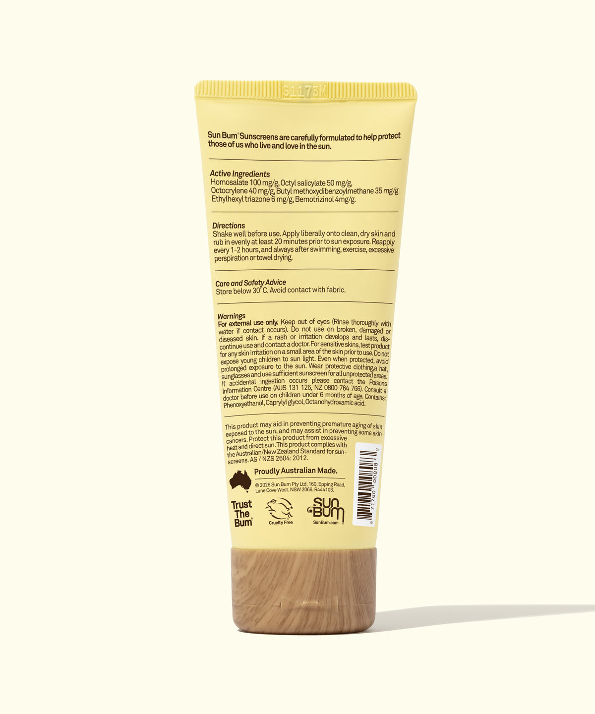 Sun Bum ORIGINAL SPF 50+ FACE LOTION 88 ML in Single