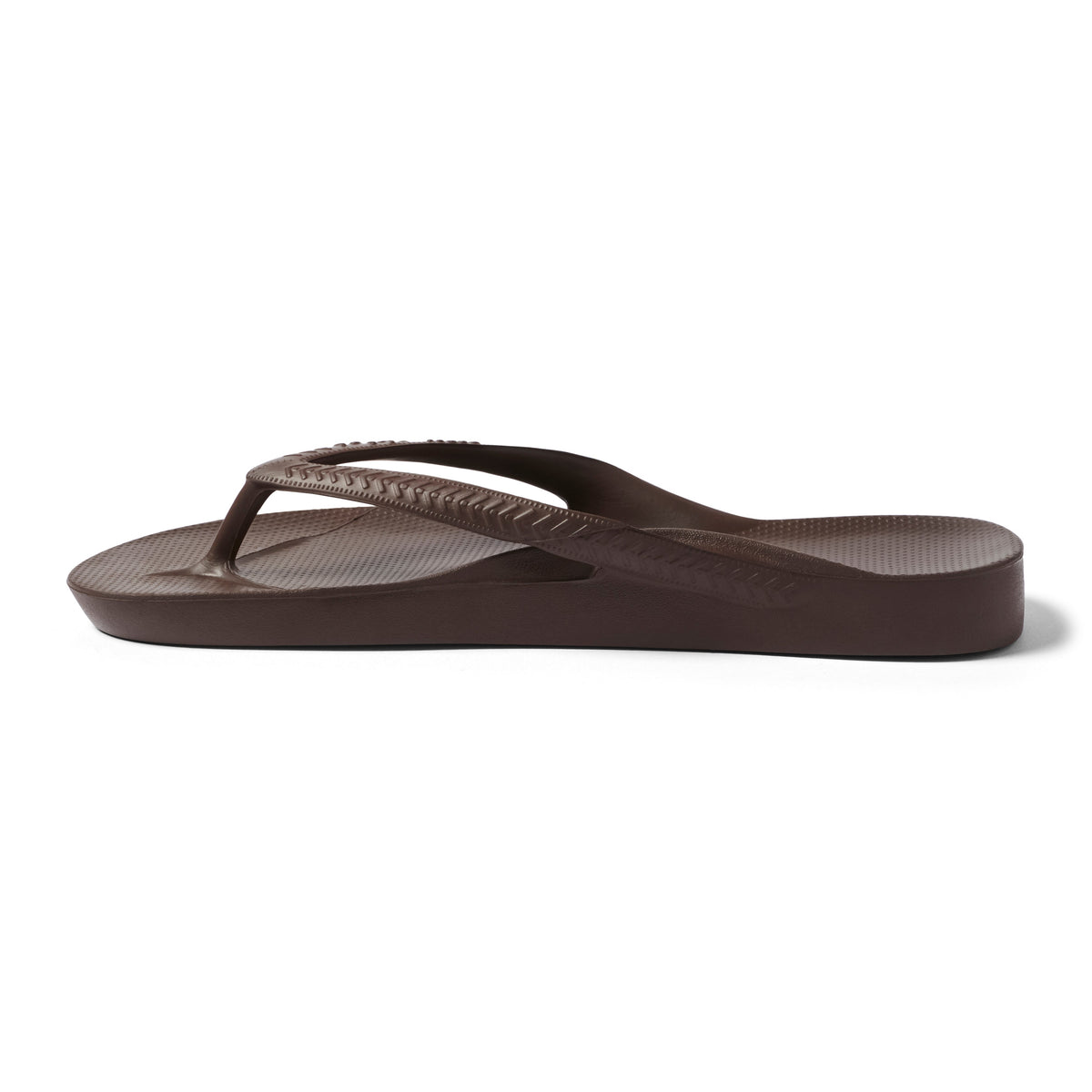 Archies Footwear Arch Support Thongs - Classic - Brown in Single