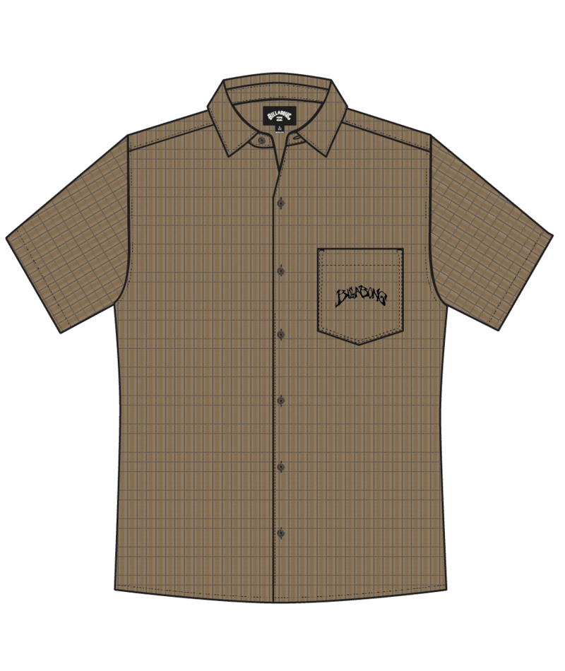 Billabong Mogul Ss in GRAVEL