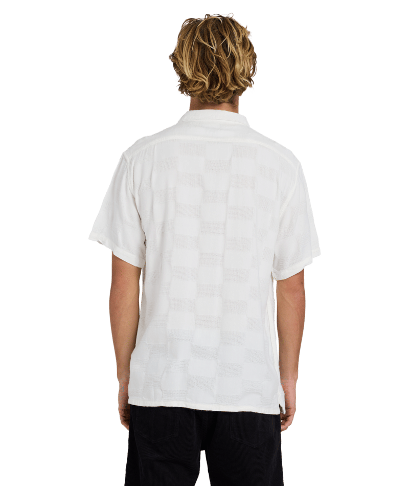 Billabong Sundays Jaquard Ss in OFF WHITE