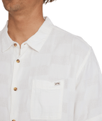 Billabong Sundays Jaquard Ss in OFF WHITE