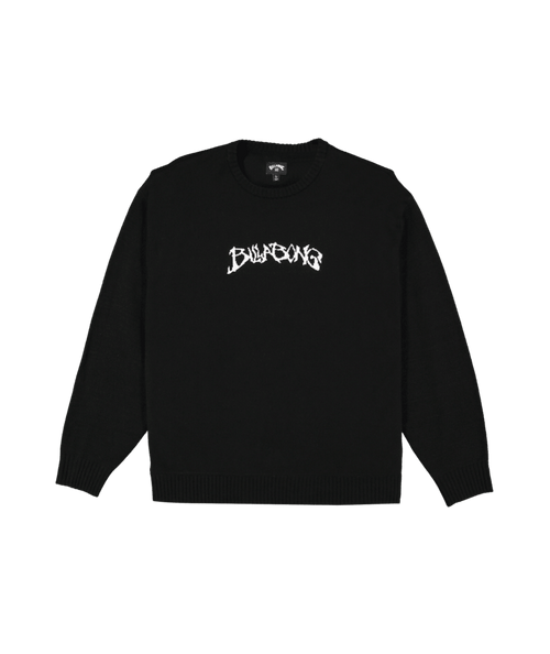 Billabong Filthy Knit Sweater in BLACK