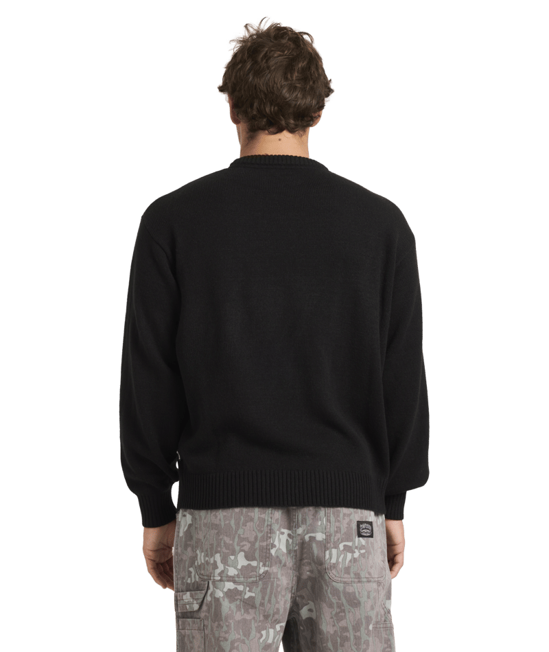 Billabong Filthy Knit Sweater in BLACK