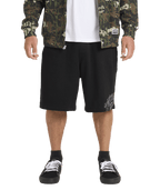 Billabong Bad Dog Fleece Short in BLACK