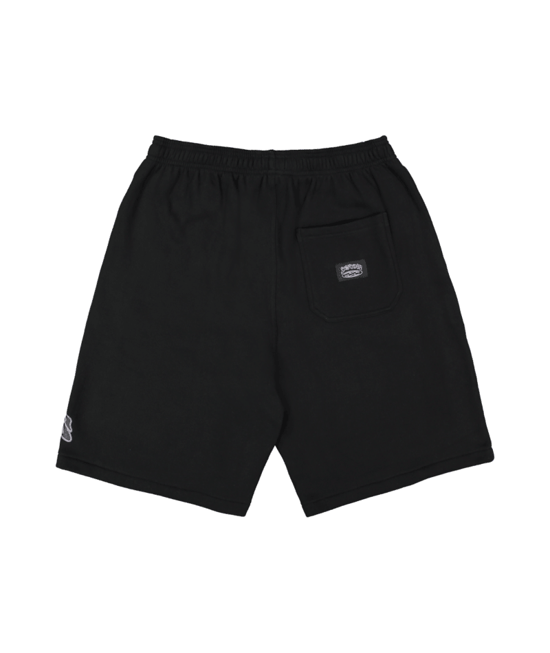 Billabong Bad Dog Fleece Short in BLACK