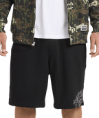 Billabong Bad Dog Fleece Short in BLACK