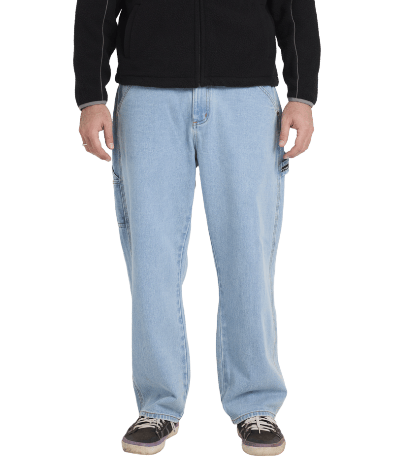 Billabong Smoko Denim Pant in STONE BLUE