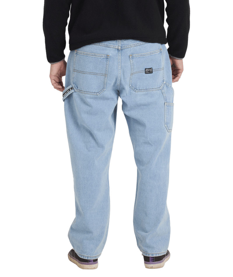 Billabong Smoko Denim Pant in STONE BLUE