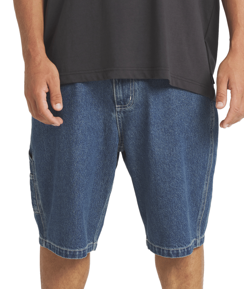Billabong Spec 73 Bad Dog Denim Short in OCEAN WASH