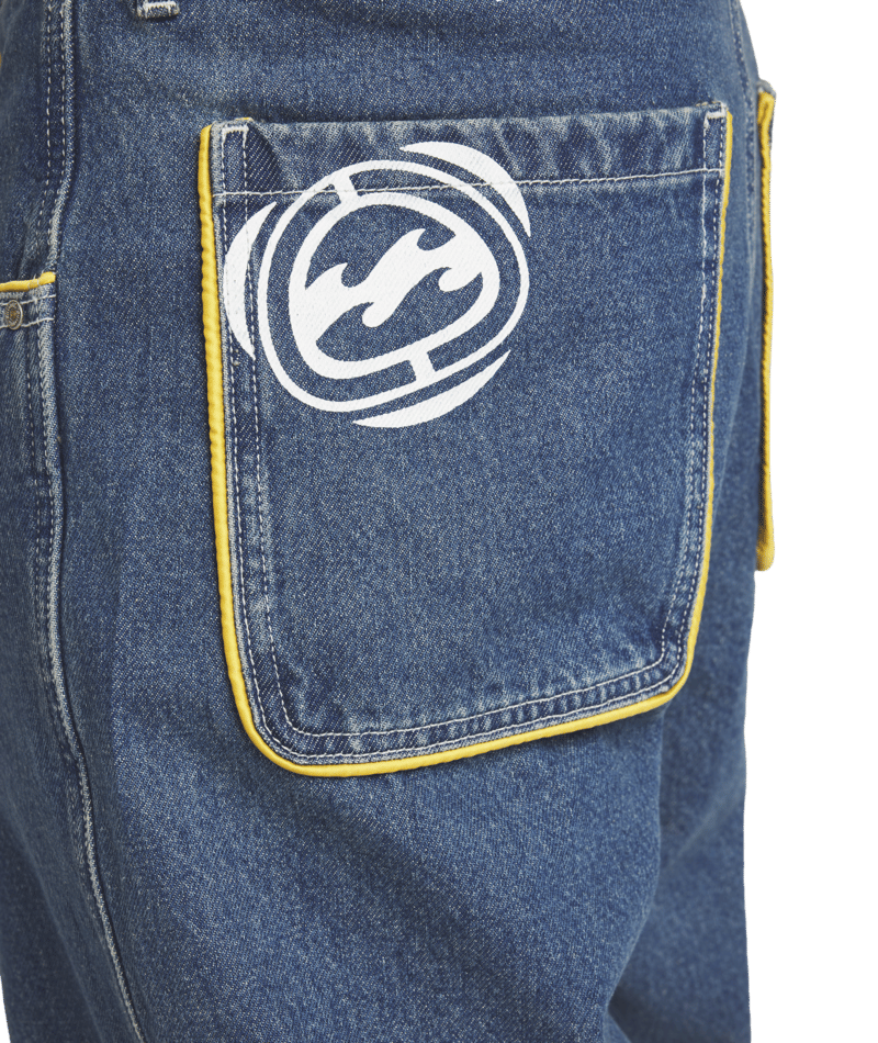 Billabong Spec 73 Bad Dog Denim Short in OCEAN WASH