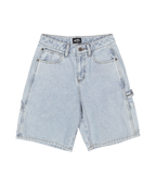 Billabong Boys Bad Dog Denim Short in WASHED INDIGO