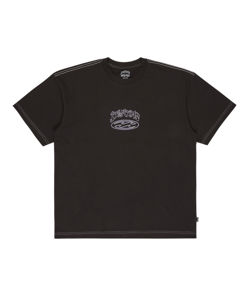 Billabong Bad Dog Og Ss in BLACK VINTAGE