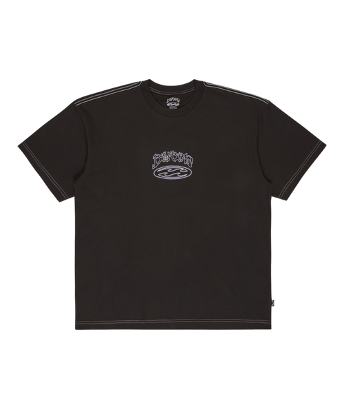 Billabong Bad Dog Og Ss in BLACK VINTAGE