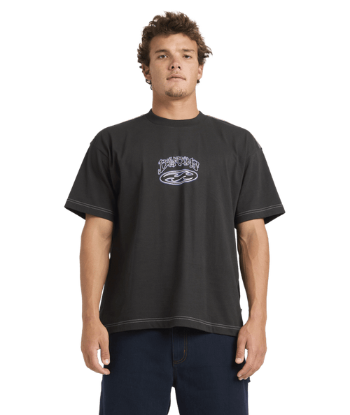 Billabong Bad Dog Og Ss in BLACK VINTAGE