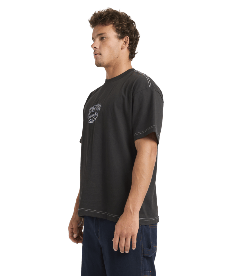 Billabong Bad Dog Og Ss in BLACK VINTAGE