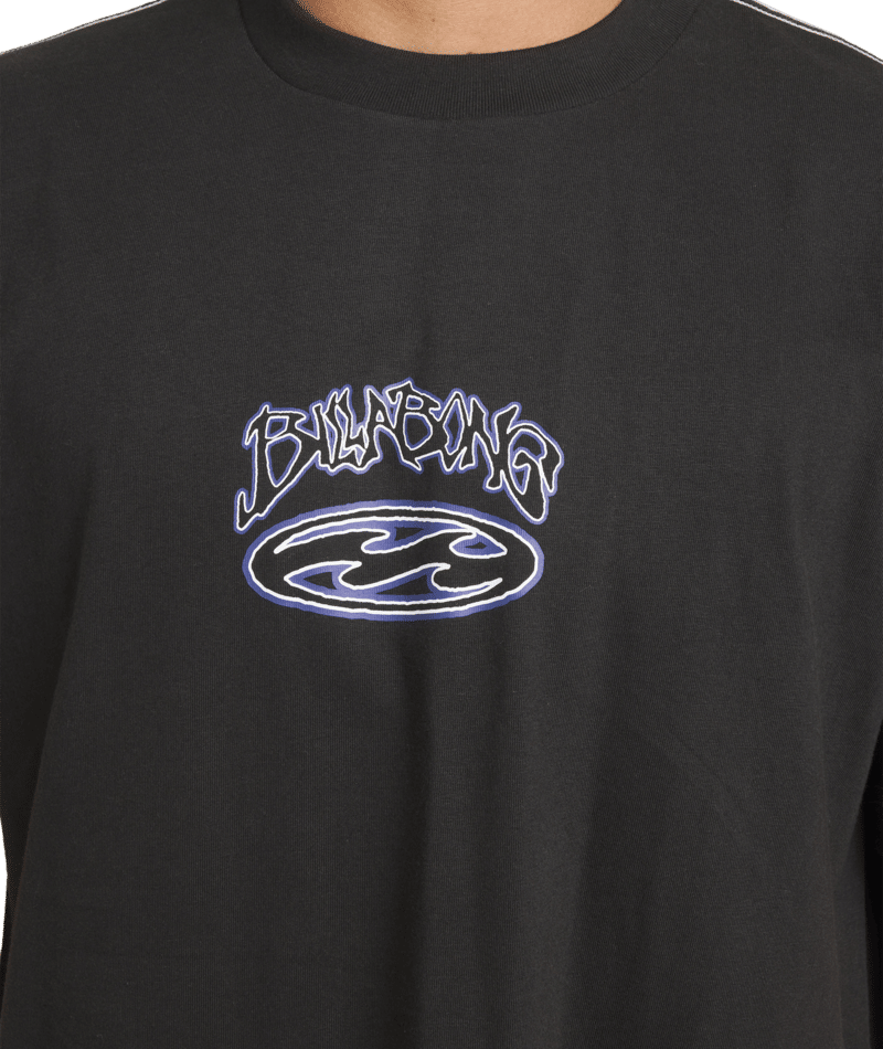 Billabong Bad Dog Og Ss in BLACK VINTAGE