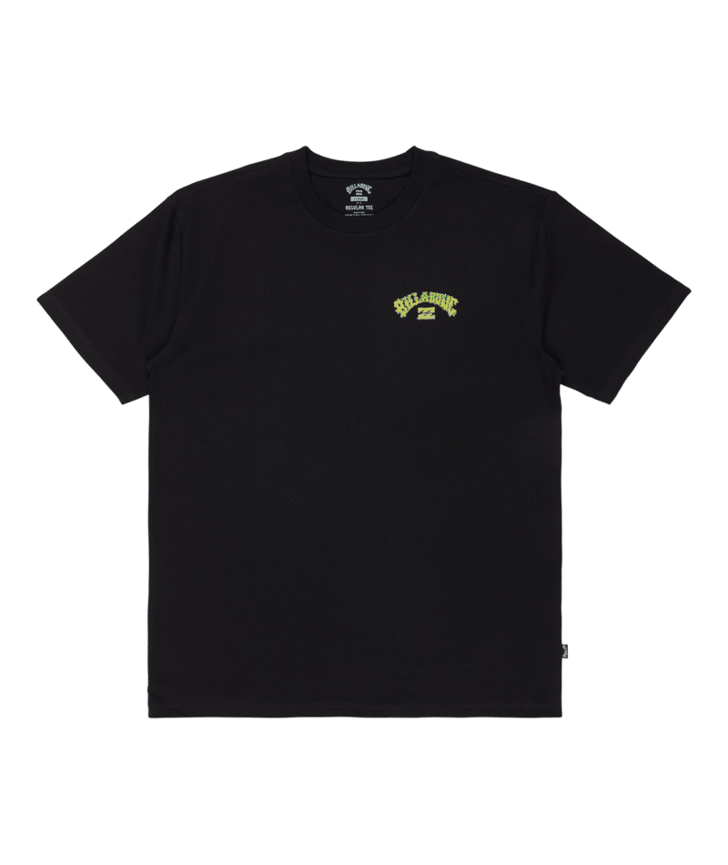 Billabong Wax Arch Regular Ss in BLACK