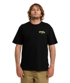 Billabong Wax Arch Regular Ss in BLACK