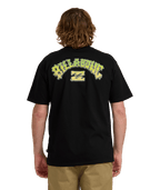 Billabong Wax Arch Regular Ss in BLACK
