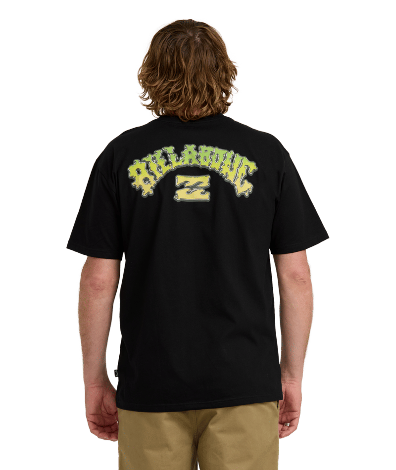 Billabong Wax Arch Regular Ss in BLACK