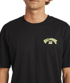 Billabong Wax Arch Regular Ss in BLACK