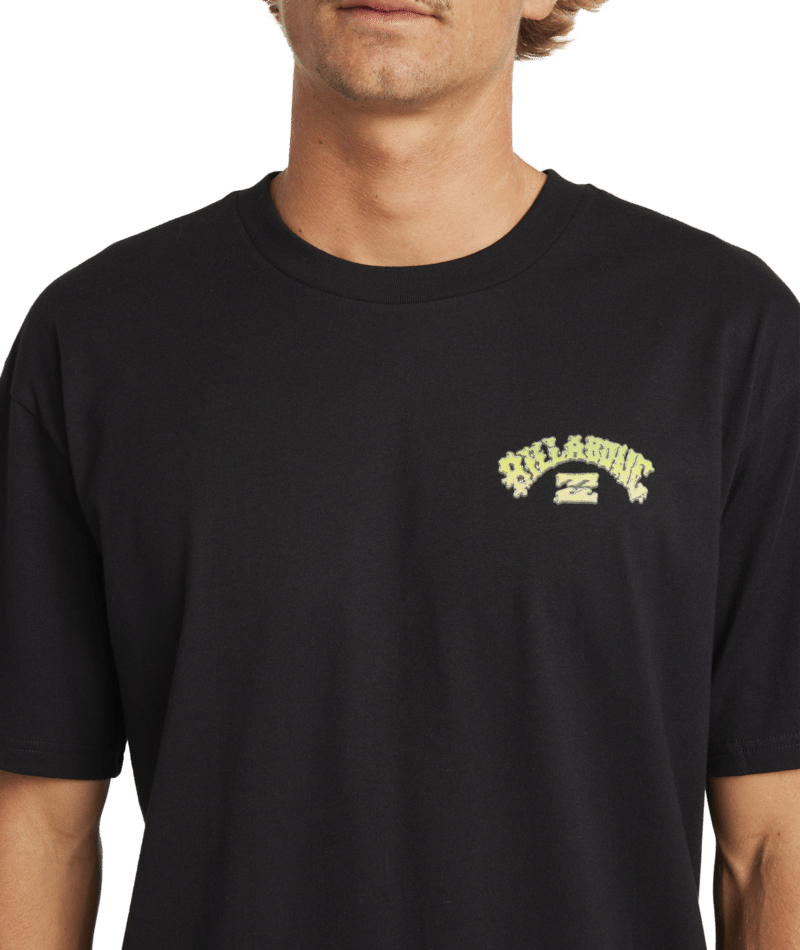 Billabong Wax Arch Regular Ss in BLACK