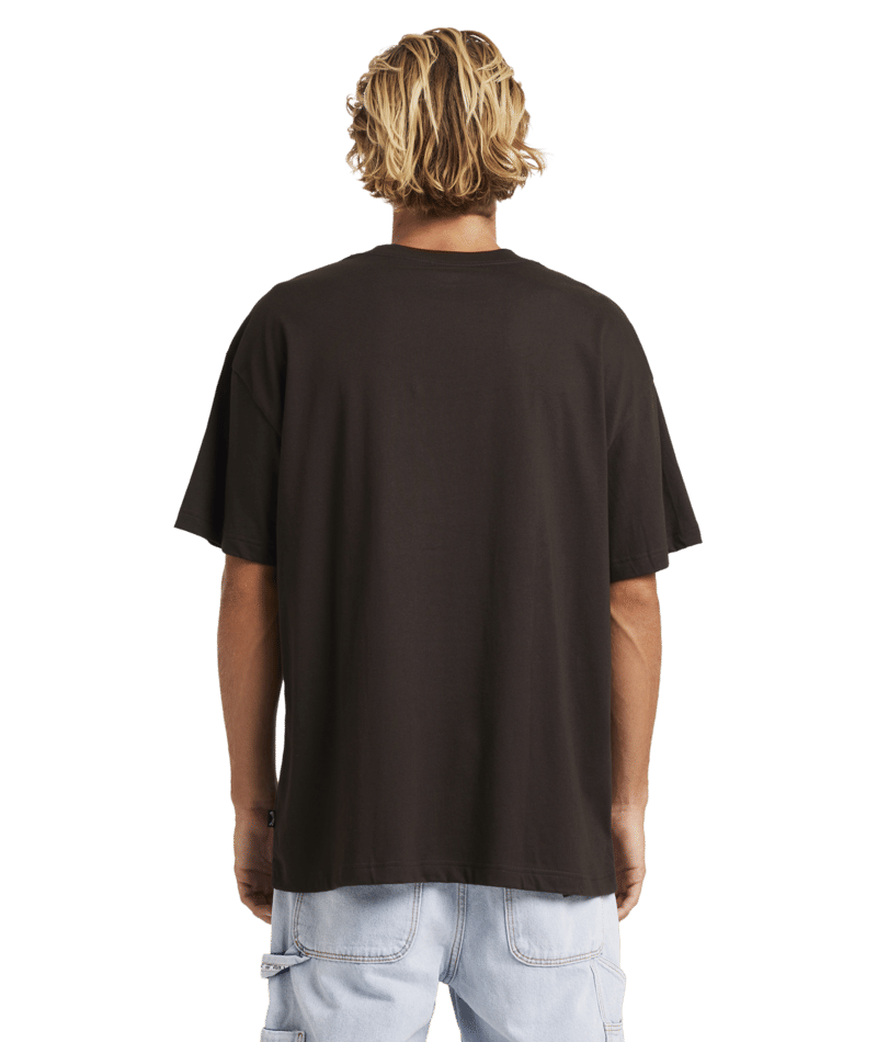 Billabong Bad Dog Og Ss in BLACK RED
