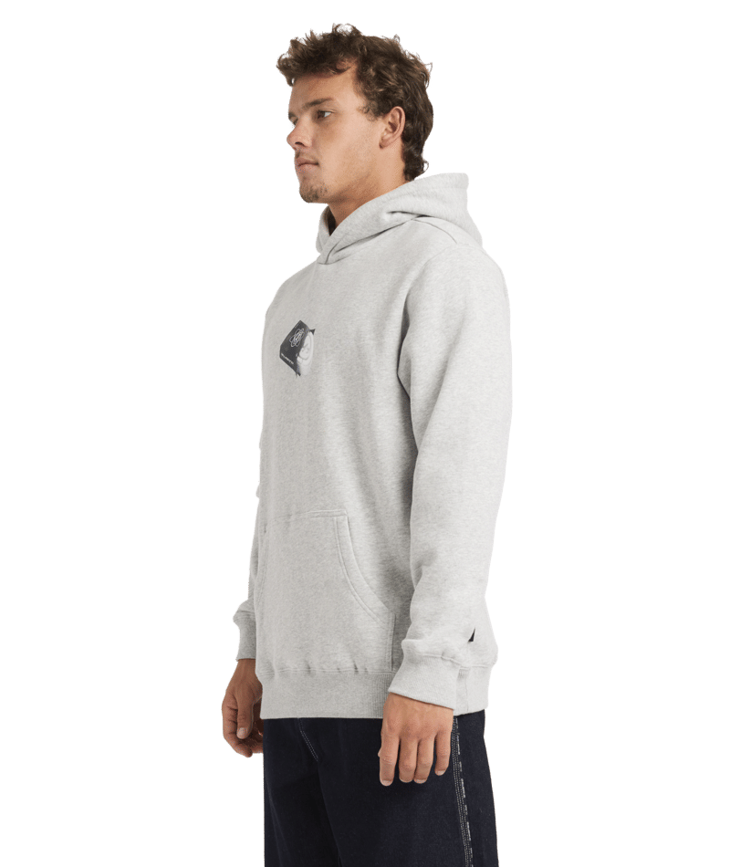 Billabong Spec Wax Hood in LIGHT GREY HEATHER