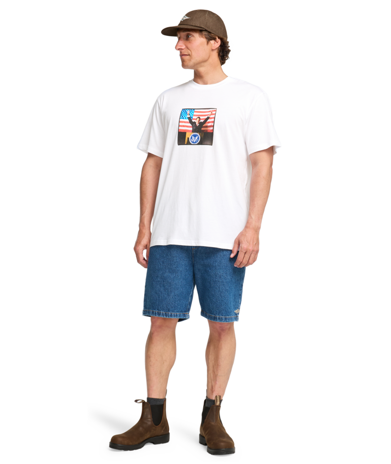 Billabong A.I. 4 Pres Premium Ss in WHITE