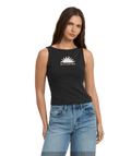 Billabong Rae Knit Tank in BLACK SANDS