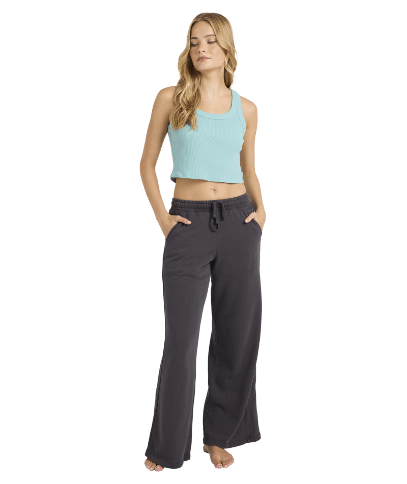 Billabong The Avery Flc Pant in BLACK SANDS