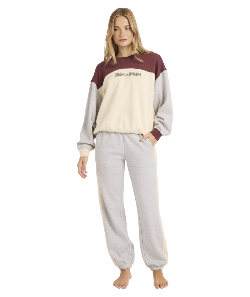 Billabong Get It Flc Jogger in HEATHER GREY