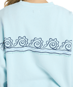 Billabong Sanibel Kendal Crew Flc in POOL BLUE