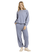 Billabong Saltwashed Kendal Crew Flc in STONE BLUE