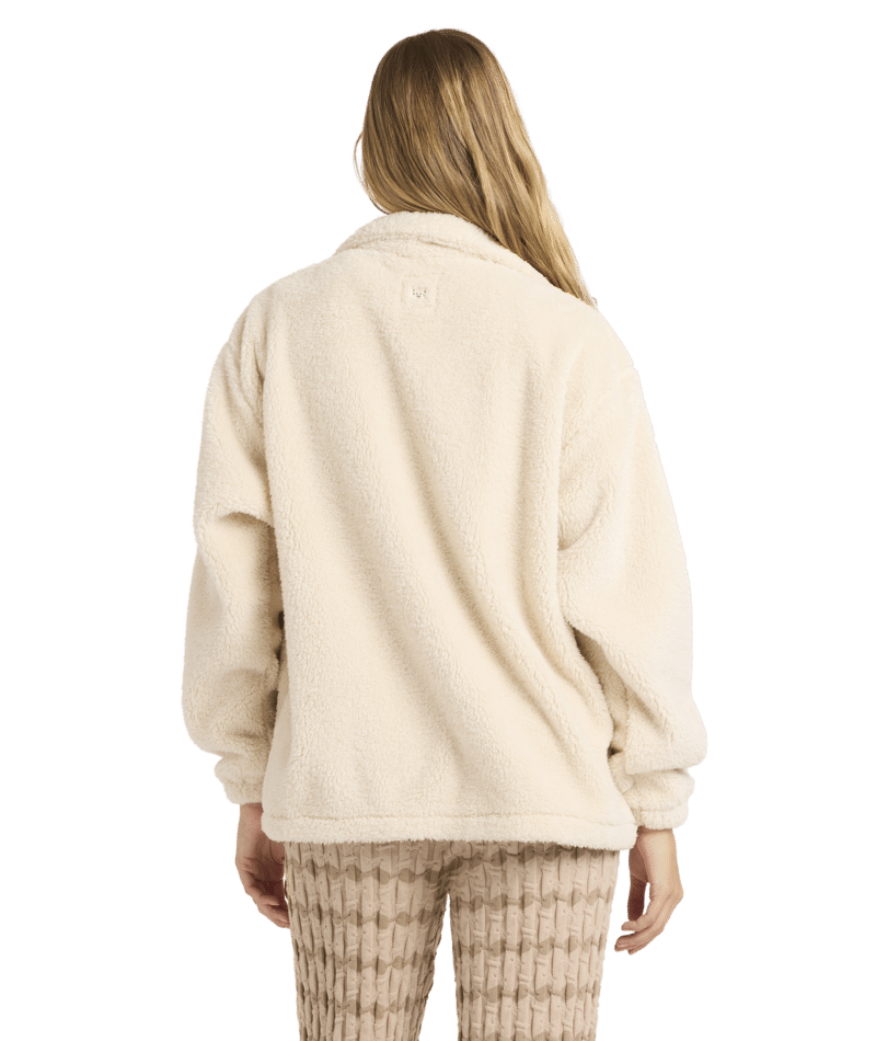 Billabong Sweet Ride Zip Up in WHITE CAP