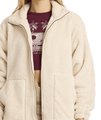 Billabong Sweet Ride Zip Up in WHITE CAP