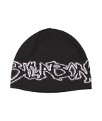 Billabong Bad Dog Skull Beanie in BLACK