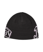 Billabong Bad Dog Skull Beanie in BLACK