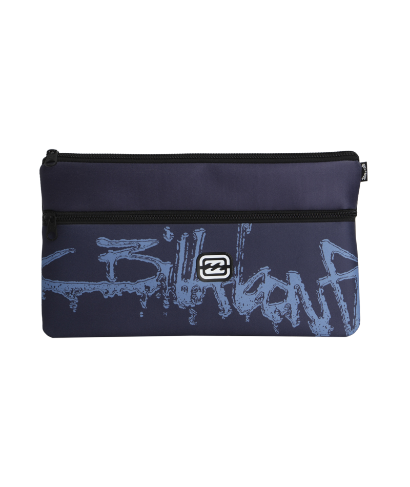 Billabong Jumbo Pencil Case in VINTAGE NAVY